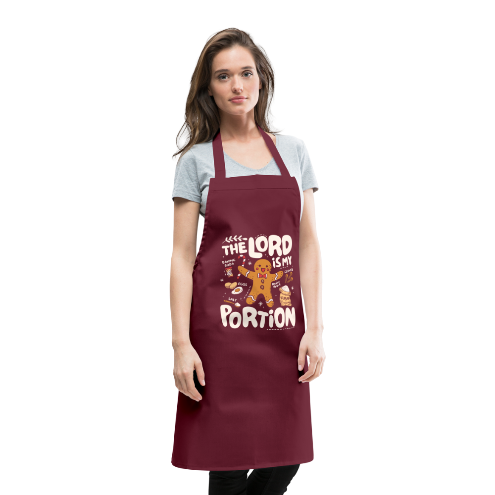 Christmas Cooking Apron - bordeaux