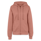 Loved Women’s Hooded Jacket (zipped) - dusky rose