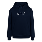 Saved by  grace Unisex Organic Hoodie - navy