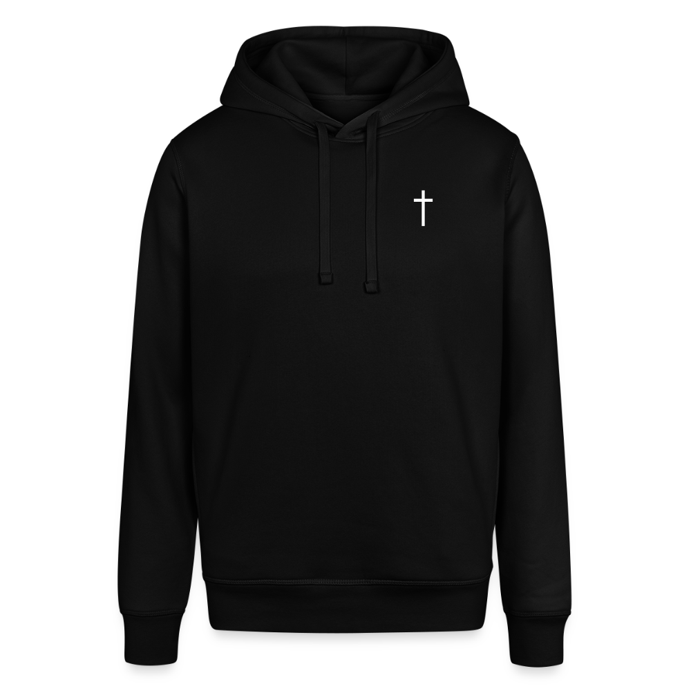 Cross / 1 of a kind Unisex Organic Hoodie - black