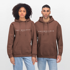 Unconquered Unisex Softstyle® Midweight Hoodie - cocoa