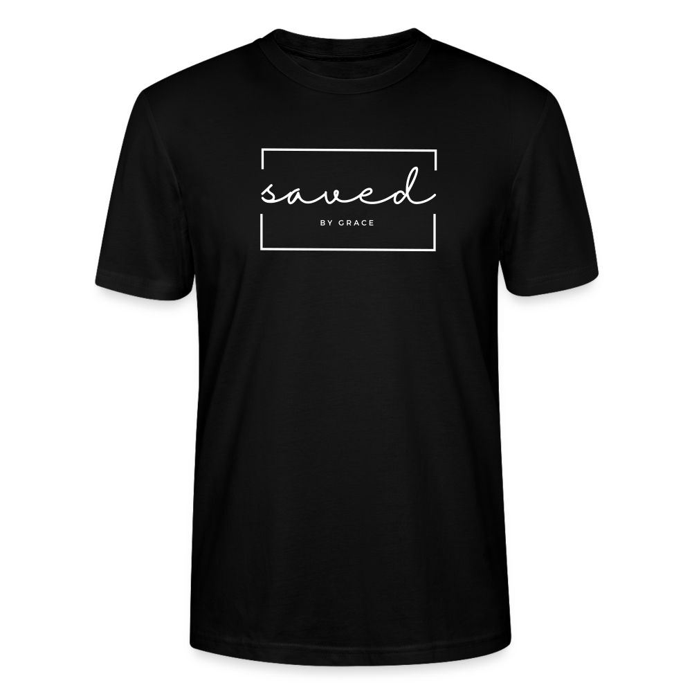 Saved by Grace Unisex T-Shirt - black