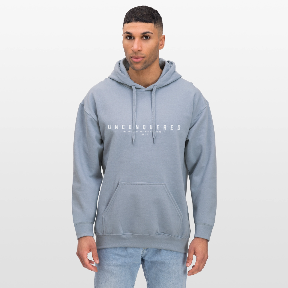 Unconquered Unisex Softstyle® Midweight Hoodie - blue