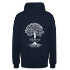 Rooted Unisex Hoodie - navy