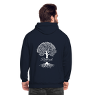 Rooted Unisex Hoodie - navy