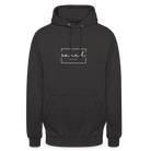 Saved by grace Unisex Hoodie - charcoal grey