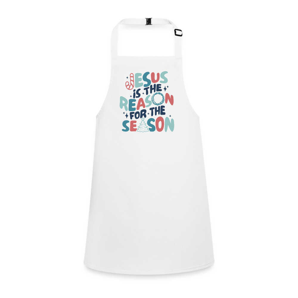 Jesus is the Reason Children’s Apron - white