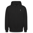 Cross Unisex Hoodie - black