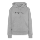 Forgiven Women’s Premium Hoodie - heather grey