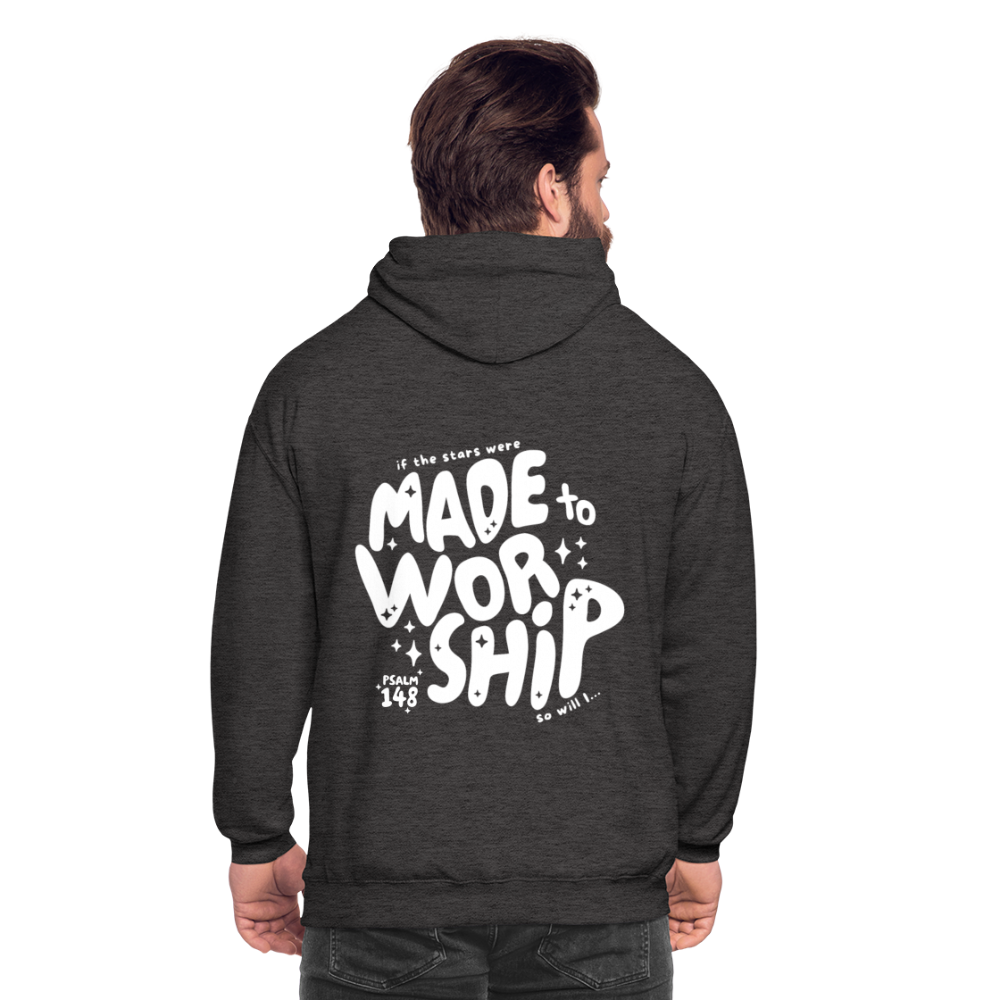 Made to Worship Unisex Hoodie - charcoal grey