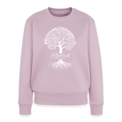 Rooted in Christ Women’s Premium Sweatshirt - dusky pink