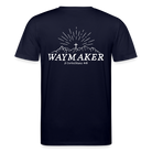 Waymaker Unisex Organic T-Shirt - navy