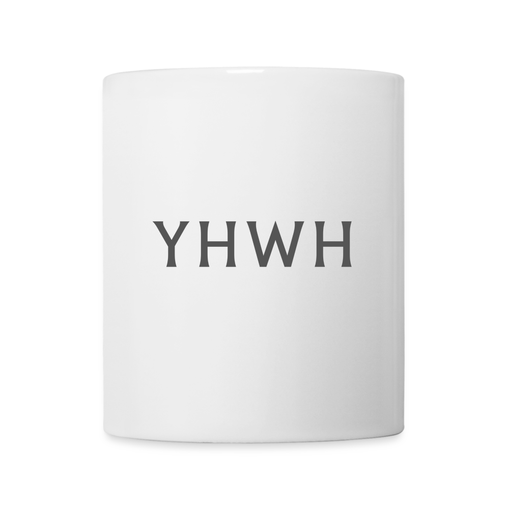 YHWH Mug - white