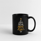 Christmas Panoramic Mug - black