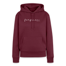 Forgiven Women’s Premium Hoodie - burgundy