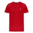 Cross Men’s Premium T-Shirt - red