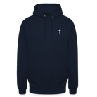 Cross Unisex Hoodie - navy