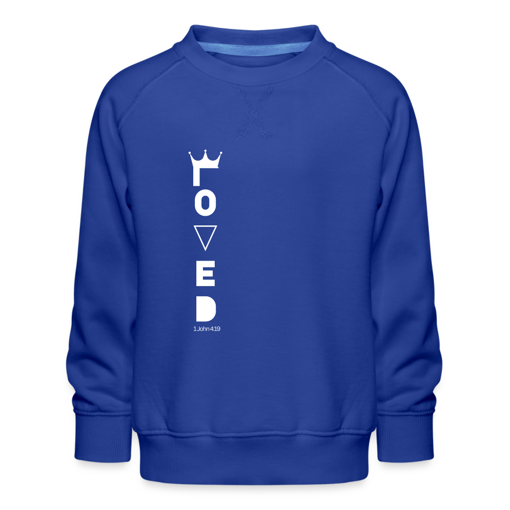 Loved Kids’ Premium Sweatshirt - royal blue