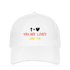 You are loved  Flexfit Cap - white