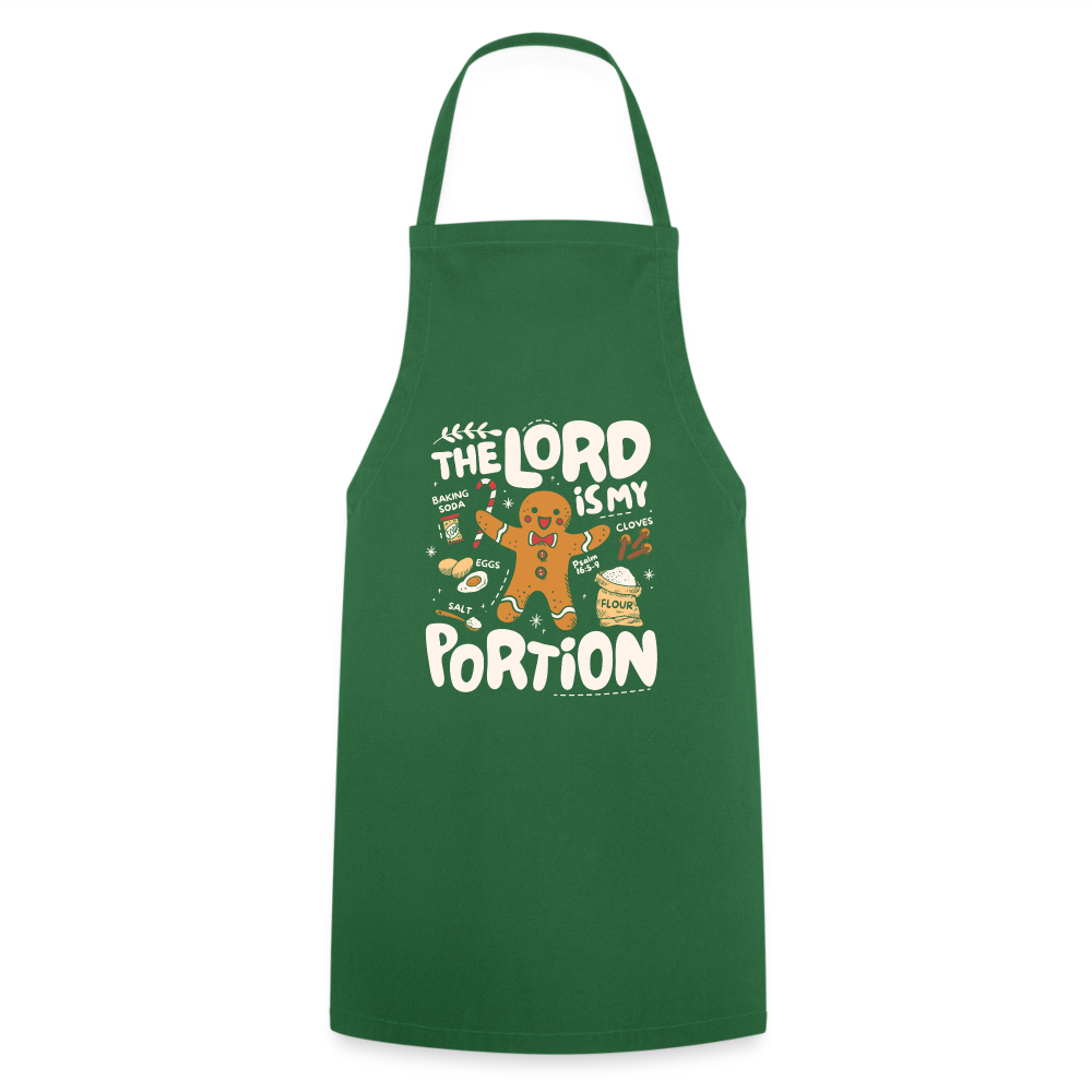 Christmas Cooking Apron - green