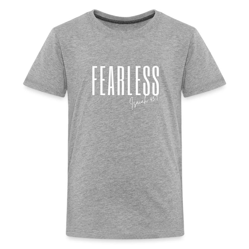 Fearless Teenager Premium T-Shirt - heather grey