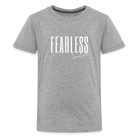 Fearless Teenager Premium T-Shirt - heather grey