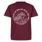 Wind and Waves Men’s Premium T-Shirt - burgundy