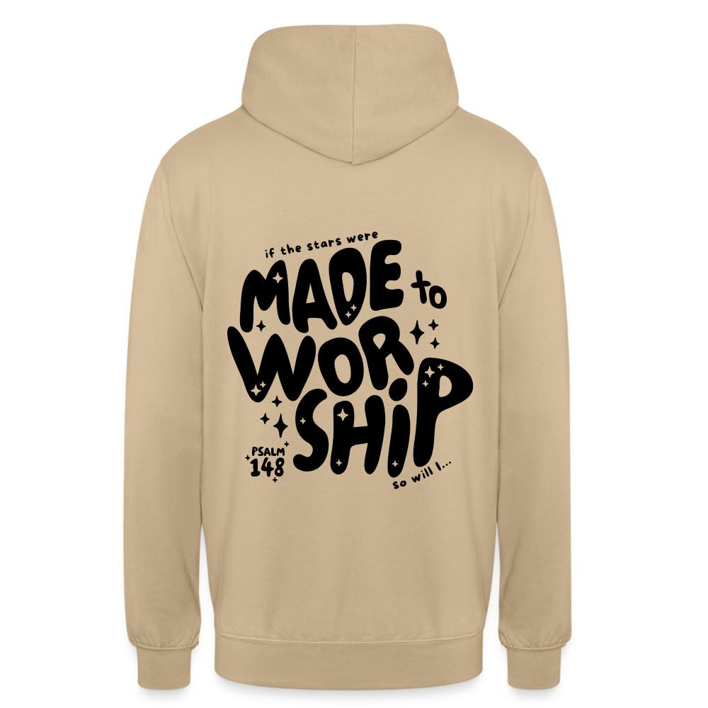 Made to Worship Unisex Hoodie - beige