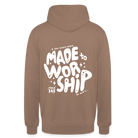 Made to Worship Unisex Hoodie - mocha