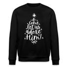 Christmas Unisex Organic Sweatshirt - black