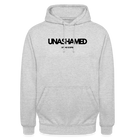 Unashamed unisex Hoodie - light heather grey