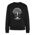 Rooted in Christ Women’s Premium Sweatshirt - black