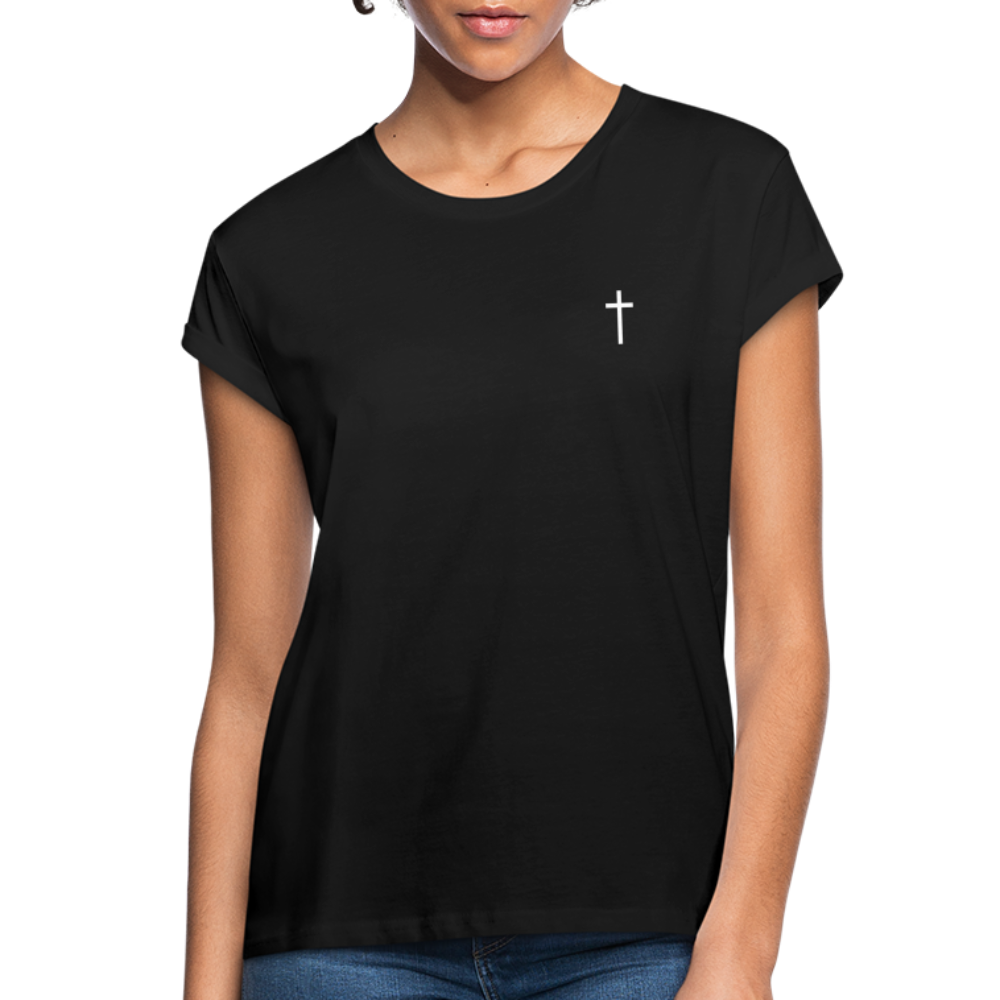 Cross Women’s Oversize T-Shirt - black