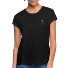 Cross Women’s Oversize T-Shirt - black