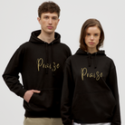 Praise Unisex Hoodie - black