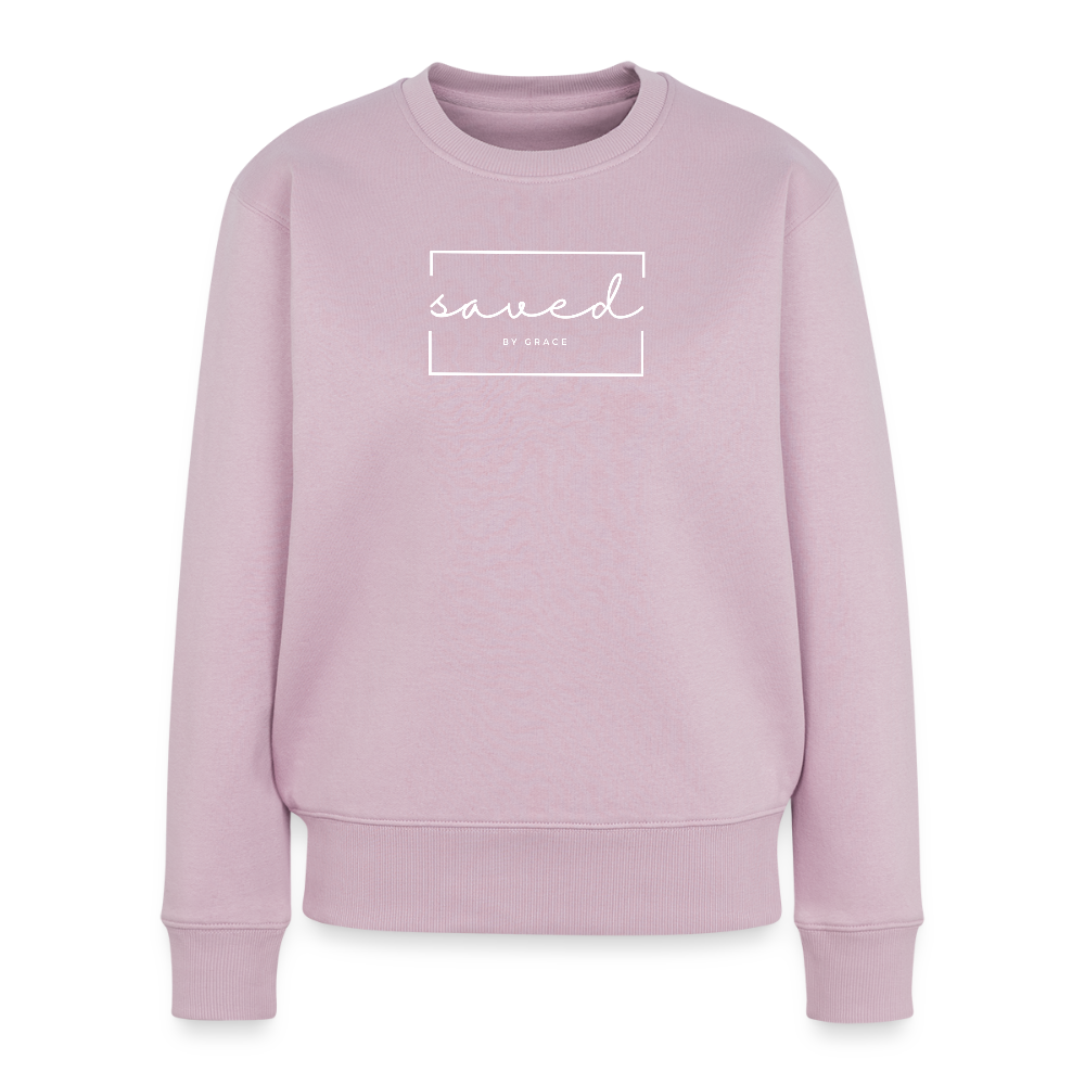 Saved Women’s Premium Sweatshirt - dusky pink