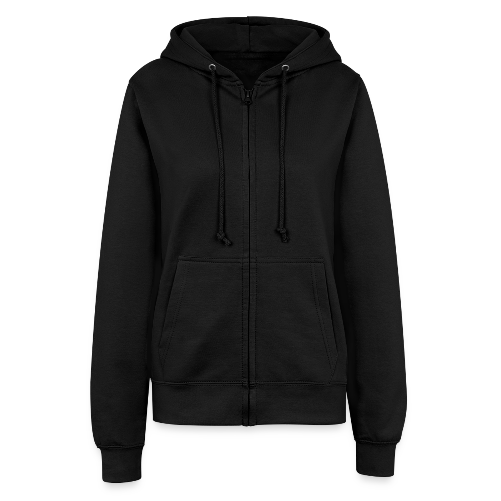 Rooted Women’s Zip Hooded Jacket - black