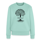 Rooted in Christ Women’s Premium Sweatshirt - mint 