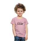 He is Risen Kids' Premium T-Shirt - rose shadow