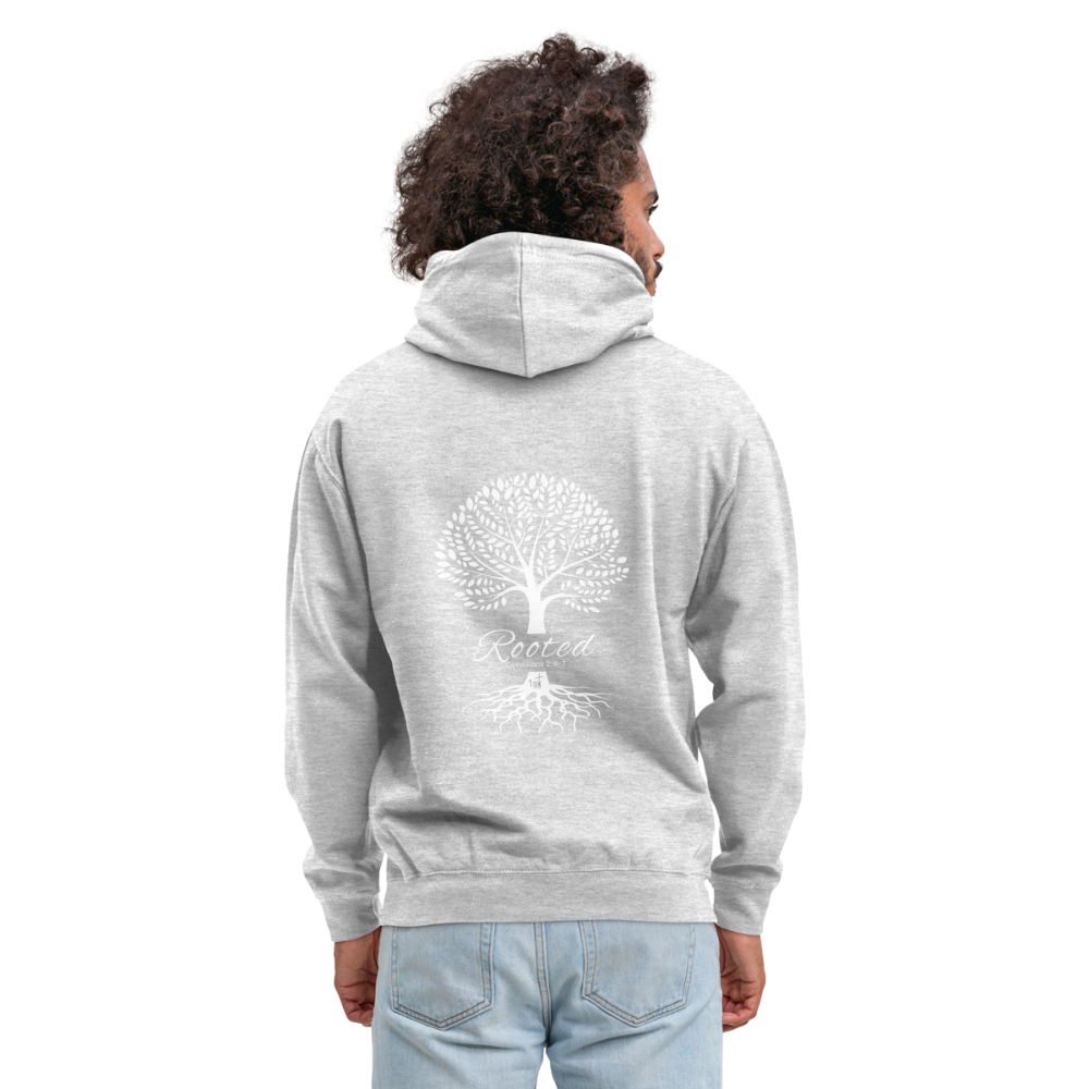 Rooted Unisex Hoodie - light heather grey