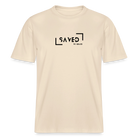 Saved Relaxed Fit Unisex Organic T-Shirt - soft Ecru