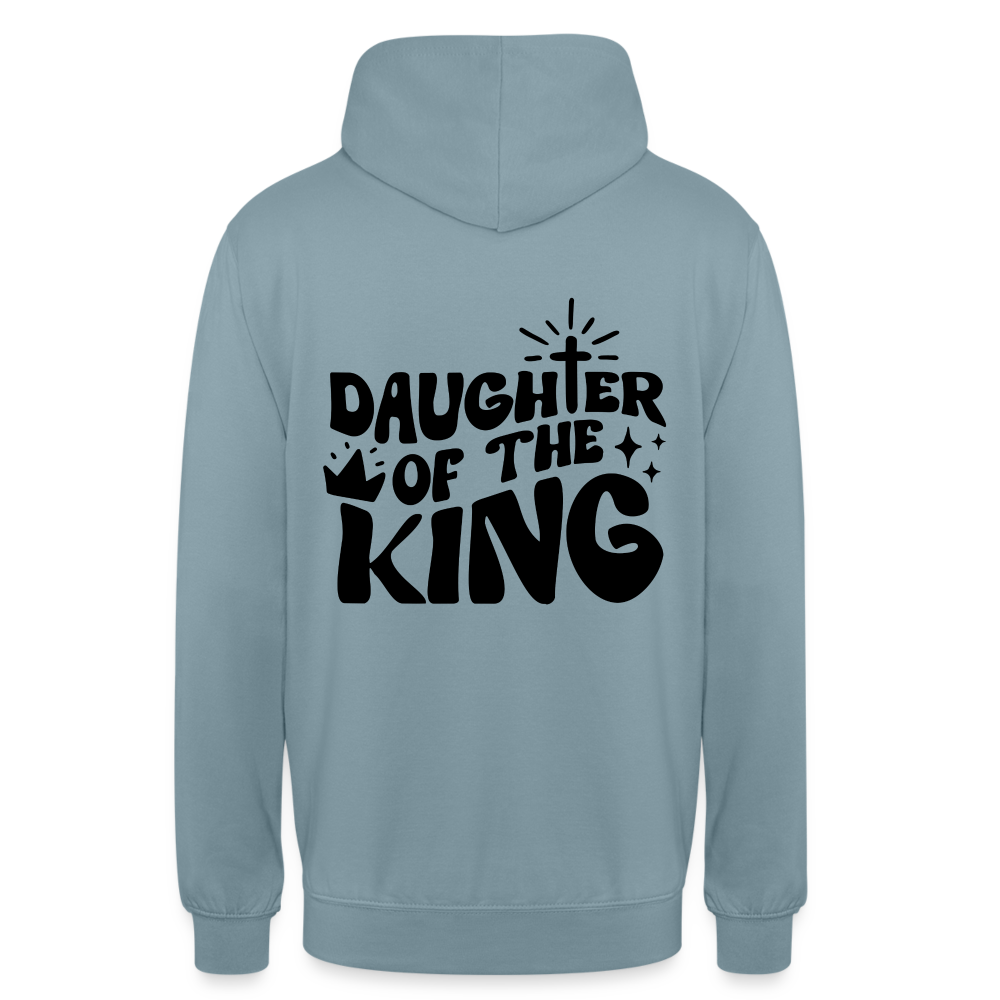 Daughter of the King Unisex Hoodie - stonewash blue