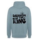 Daughter of the King Unisex Hoodie - stonewash blue