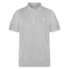 Cross Organic Unisex Polo Shirt 2.0 - heather grey