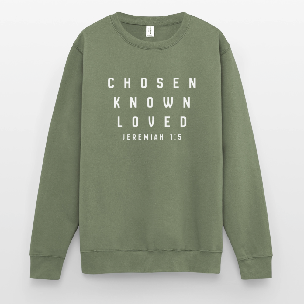 Chosen Unisex Sweatshirt - army green