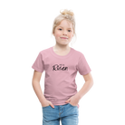 He is Risen Kids' Premium T-Shirt - rose shadow