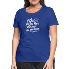 Chosen Women’s Premium T-Shirt - royal blue