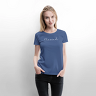 Blessed Women’s Premium T-Shirt - stone blue