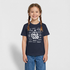 Child of God Kids T-Shirt - navy