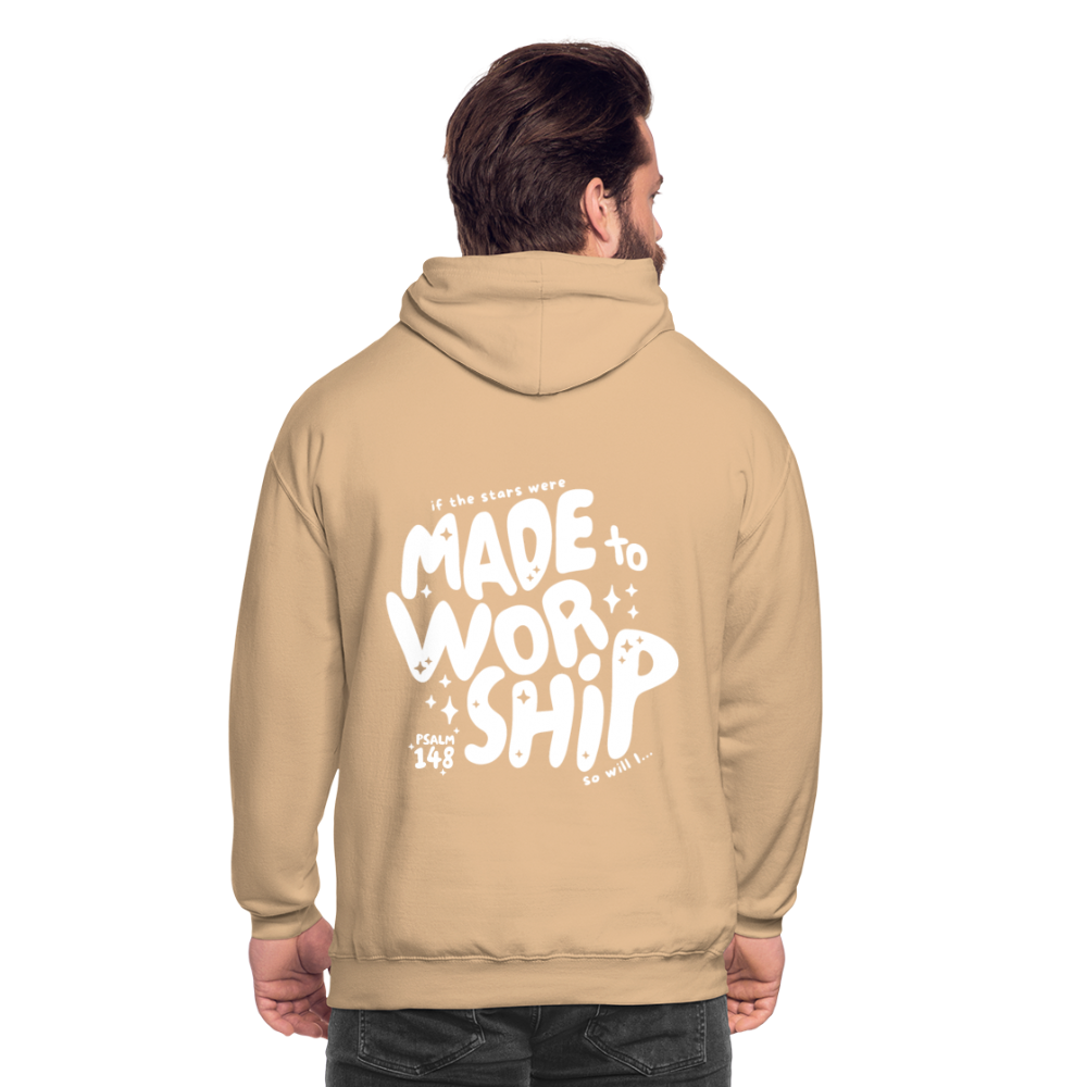 Made to Worship Unisex Hoodie - peach